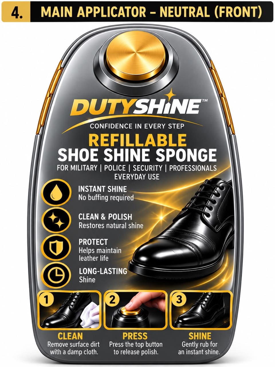 Neutral Applicator — official DUTYSHINE product image