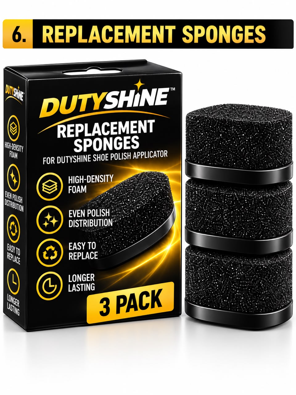 Official DUTYSHINE Replacement sponges